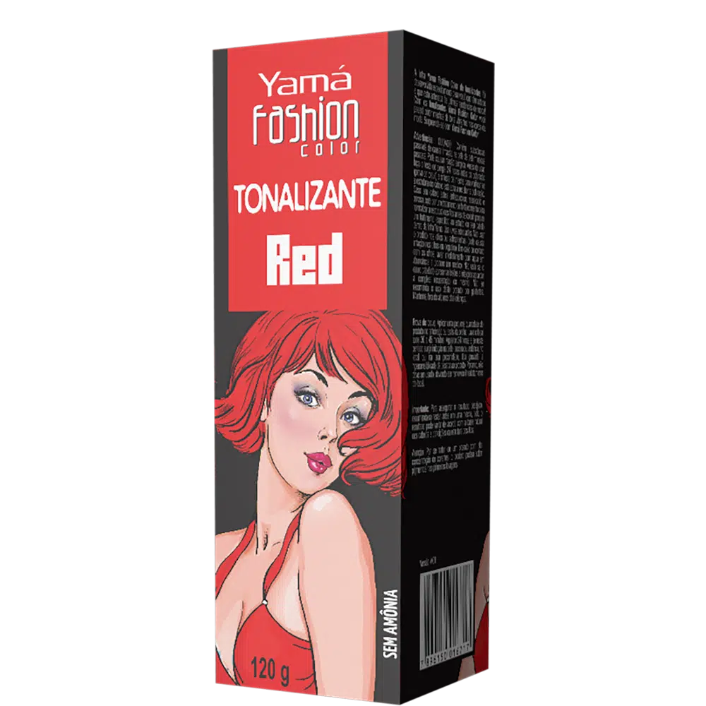 Fashion Color Hair Toner Red - Yama 120gr