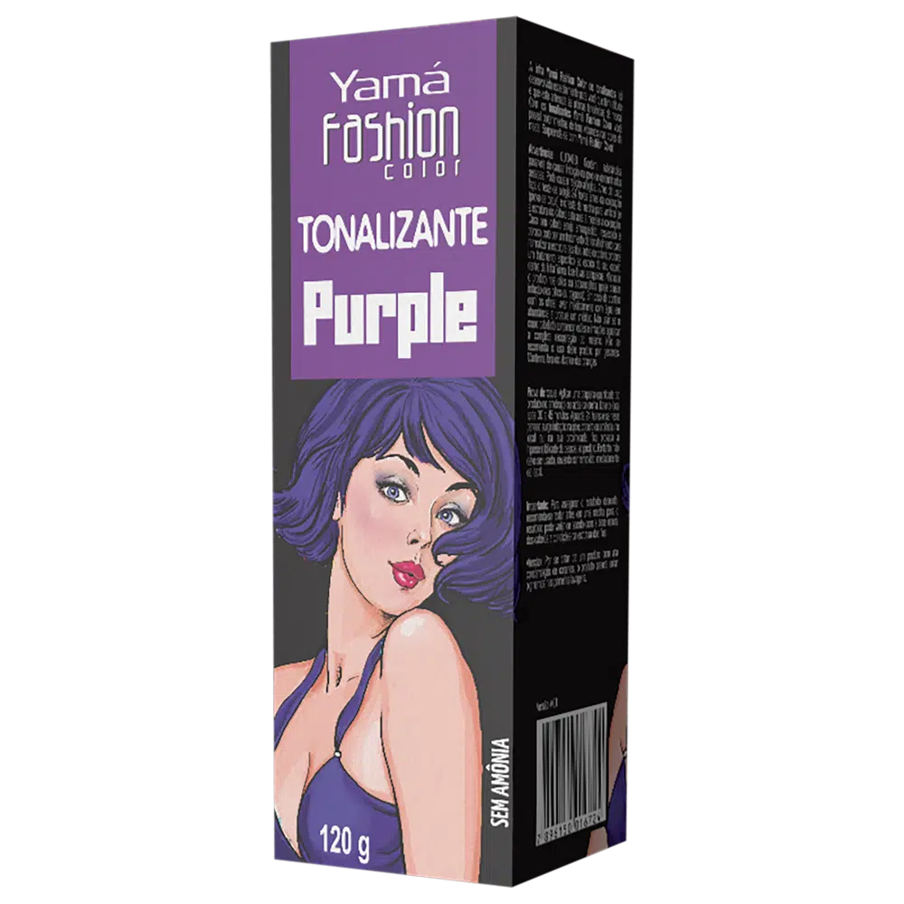 Fashion Color hair Toner Purple - Yama 120gr