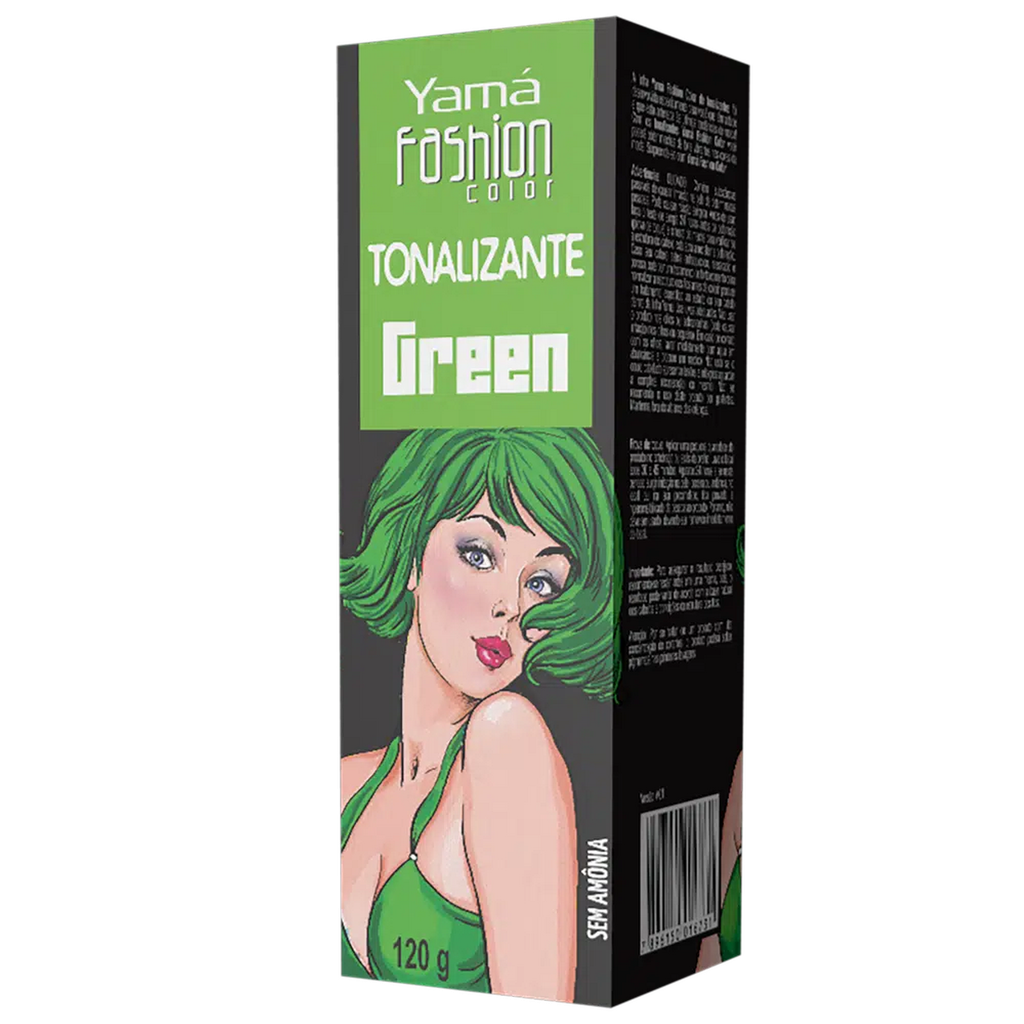 Toner Fashion Color Vert - Yamá 120g