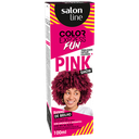 Teinture Matifiante Temporaire Rose "Color Express Fun" Salon Line 100ml