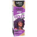 Teinture Matifiante Temporaire Violet Fantasy (violet) "Color Express Fun" Salon Line 100ml