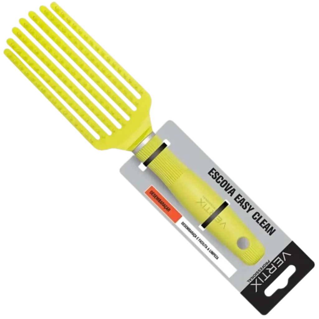 Escova desembaraçante e de acabamento Easy Clean Vertix Profissional