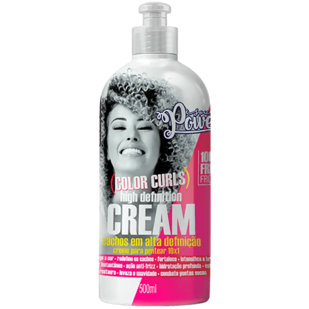 Crème Coiffante - Definition Color Curls - Soul Power - 500ml