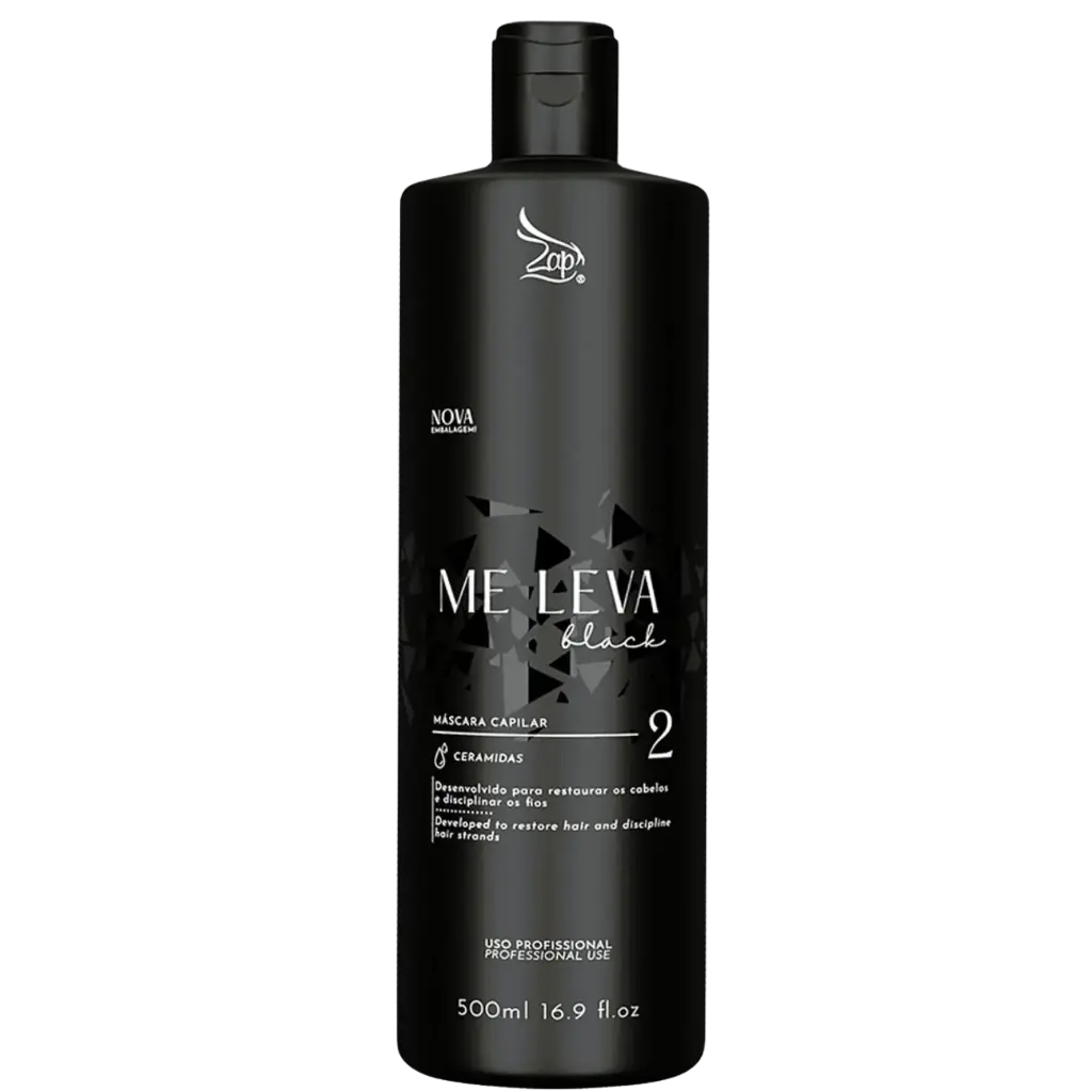 Traditional Straightening Treatment - Smoothing Cream - Me Leva Black - Zap 500ml
