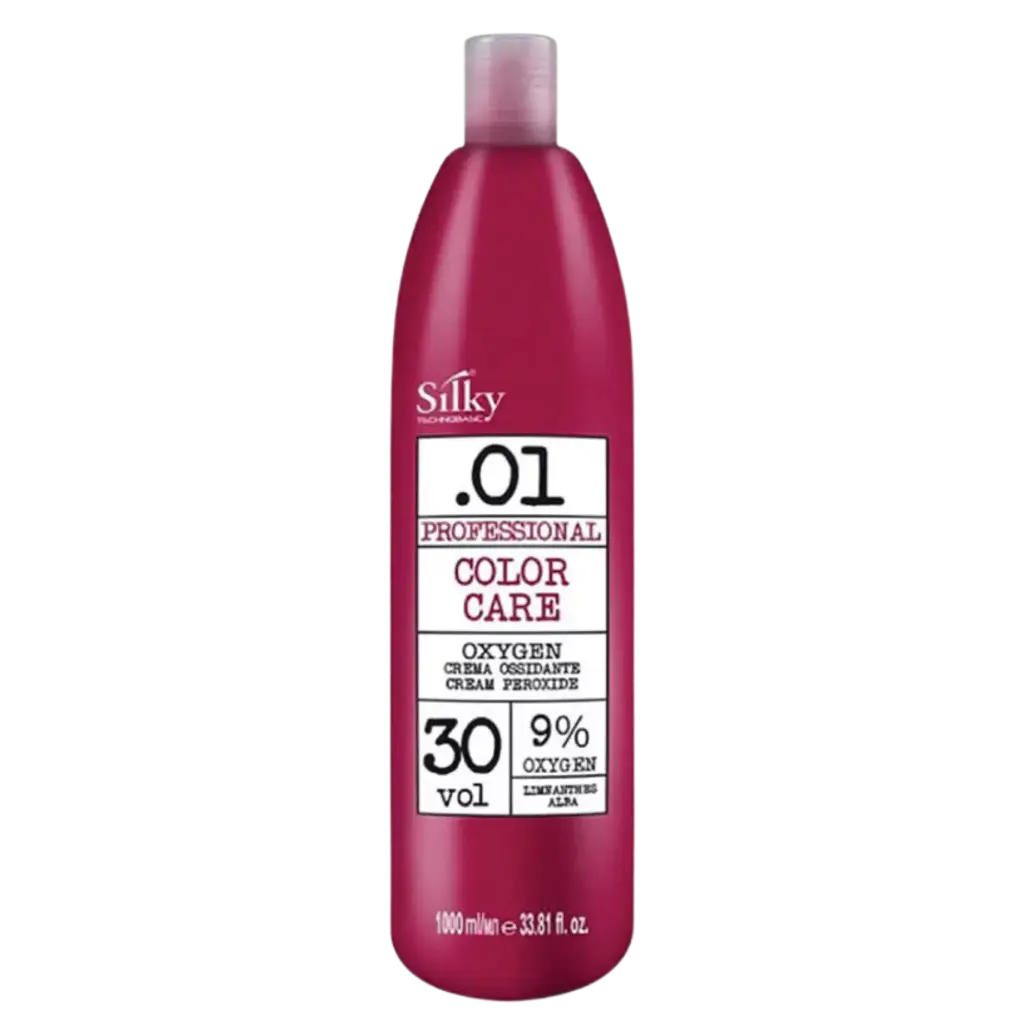 Oxidant Cream - Professional Color Care - 30 Vol 9% - Silky TechnoBasic .01 - 1000ml