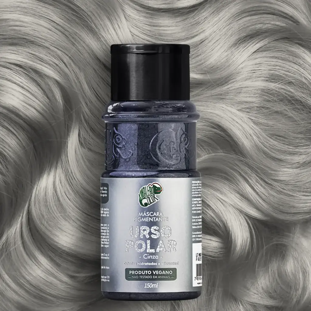 Masque Pigmentant - Kamaleão Color - Urso Polar (Gris) - 150ml
