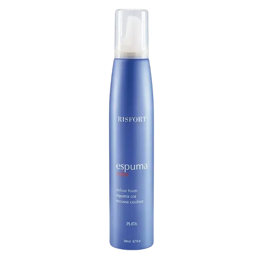 [8436006860188] Mousse Colorante - Ligne Color - Ravive et Intensifie la Couleur Naturelle Argentée - Risfort - 200ml